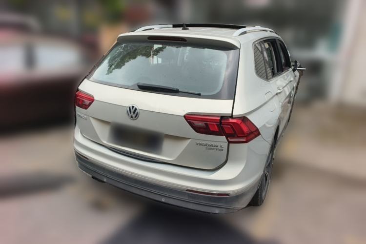 Used Volkswagen Tiguan L 2019 280TSI Automatic Two-Wheel Drive Panoramic Comfort Edition China V Standard Rear Right 45 Deg