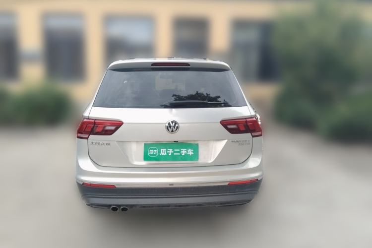 Used Volkswagen Tiguan L 2019 330TSI Automatic Two-Wheel Drive Panoramic Comfort Edition China VI Standard Rear