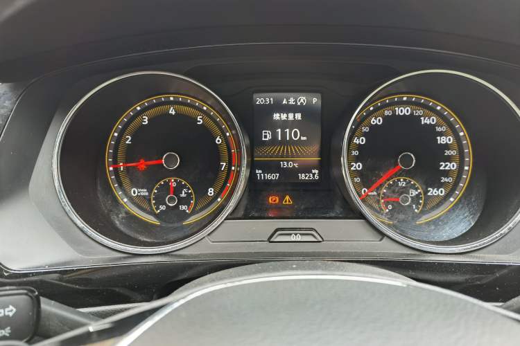 Used Volkswagen Tiguan L 2019 Revised 330TSI Automatic Two-Wheel Drive Smart & Luxury Edition China VI Standard Instrument Cluster