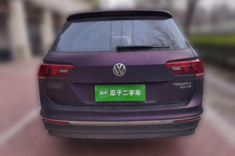 Used Volkswagen Tiguan L 2019 Revised 330TSI Automatic Two-Wheel Drive Smart & Luxury Edition China VI Standard Rear