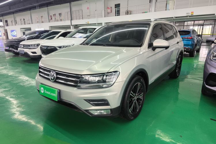 Used Volkswagen Tiguan L 2019 Updated Version 330TSI Automatic Two-Wheel Drive Panoramic Comfort Edition China VI Standard Guazi used car, China used car export, Used car for sale, Used Volkswagen cars, Cheapest cars for sale