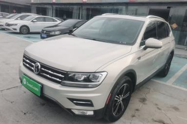 Used Volkswagen Tiguan L 2019 Updated Version 330TSI Automatic Two-Wheel Drive Panoramic Comfort Edition China VI Standard