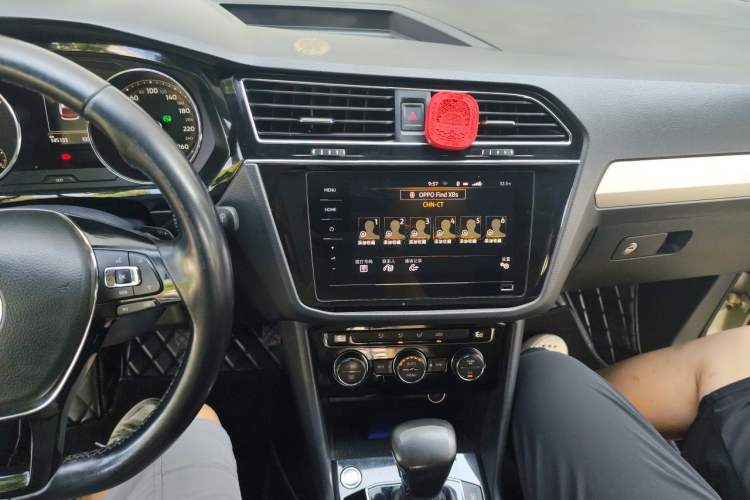 Used Volkswagen Tiguan L 2019 330TSI Automatic Two-Wheel Drive Panoramic Comfort Edition China VI Standard Audio And AC Panel