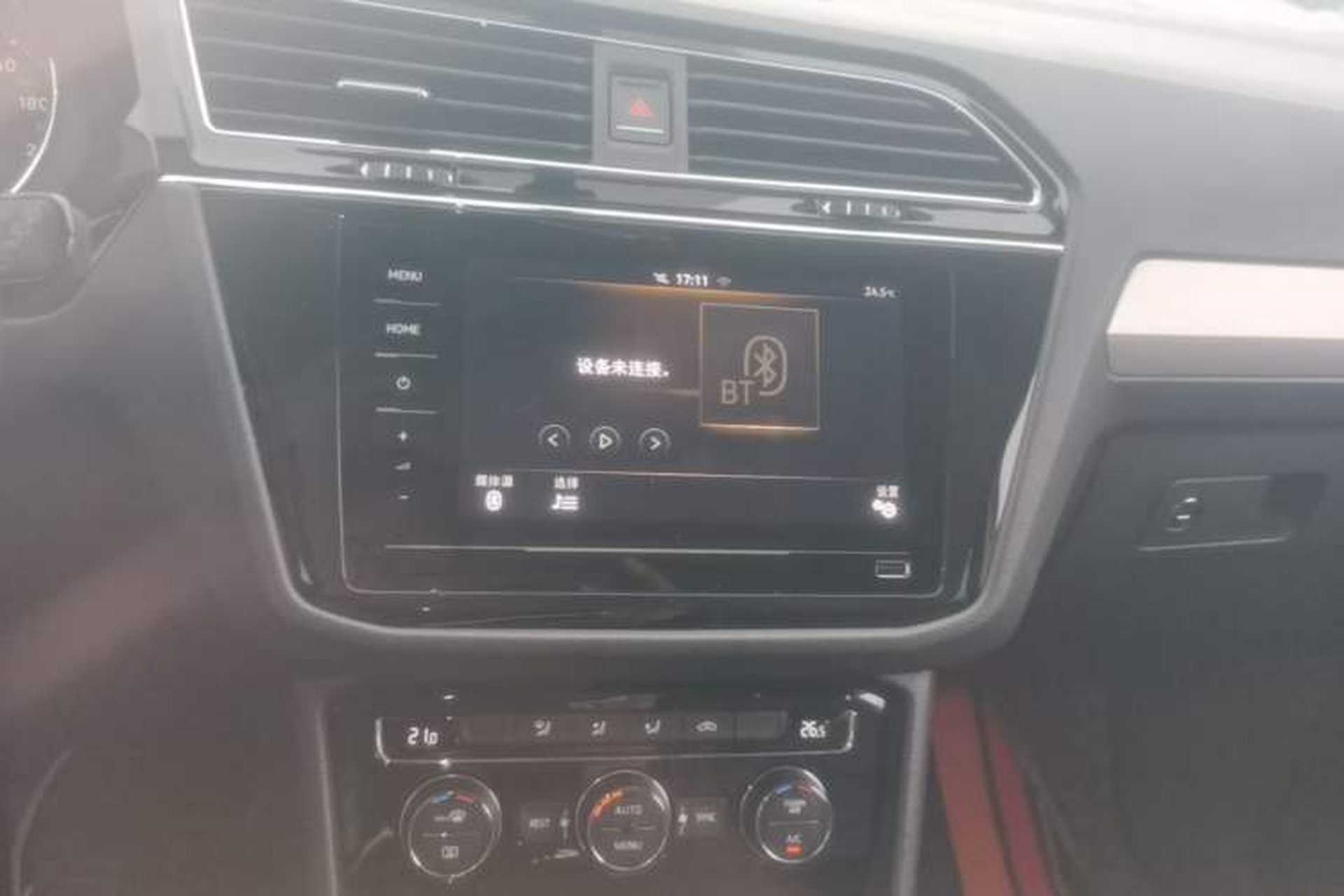 Used Volkswagen Tiguan L 2019 Updated Version 330TSI Automatic Two-Wheel Drive Panoramic Comfort Edition China VI Standard Audio And AC Panel