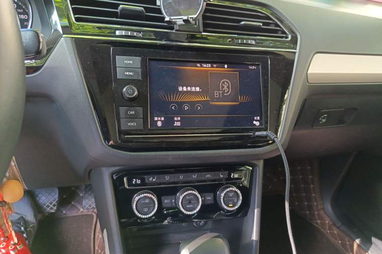 Used Volkswagen Tiguan L 2019 330TSI Automatic Two-Wheel Drive Smart Luxury Version China VI Standard Audio And AC Panel
