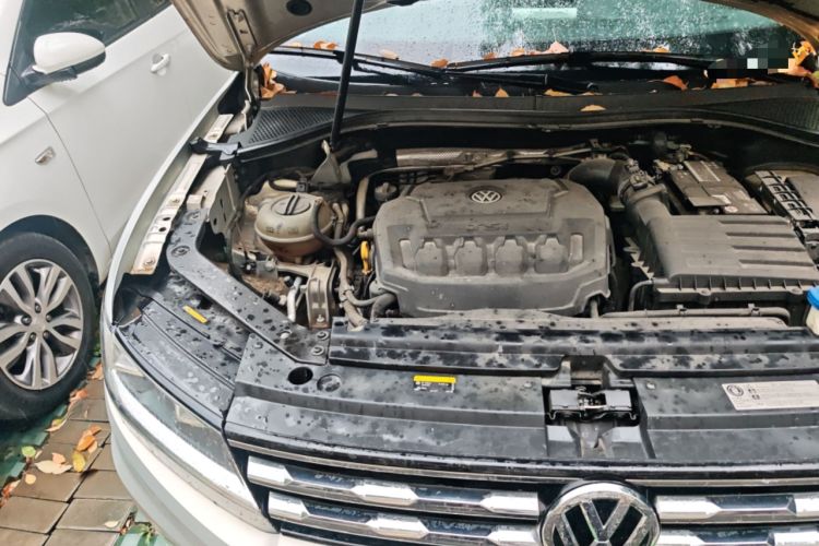 Used Volkswagen Tiguan L 2019 Revised 330TSI Automatic Two-Wheel Drive Smart & Luxury Edition China VI Standard Engine Bay Right