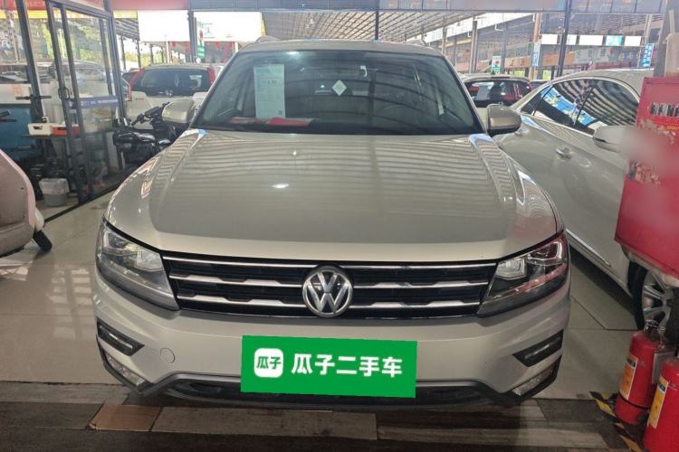 Used Volkswagen Tiguan L 2019 Updated Version 330TSI Automatic Two-Wheel Drive Panoramic Comfort Edition China VI Standard Front