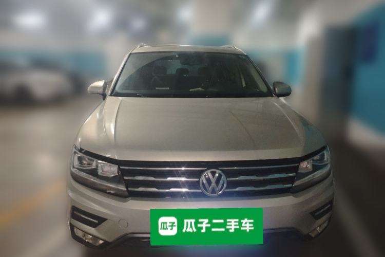 Used Volkswagen Tiguan L 2019 330TSI Automatic Two-Wheel Drive Smart Luxury Version China V Emission Standard Front