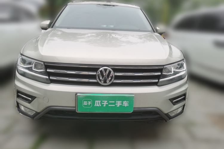 Used Volkswagen Tiguan L 2019 Updated Version 330TSI Automatic Two-Wheel Drive Panoramic Comfort Edition China VI Standard Front