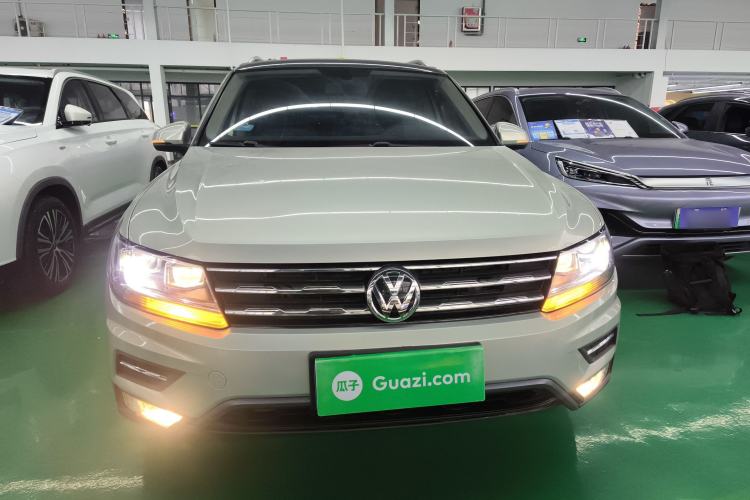 Used Volkswagen Tiguan L 2019 Updated Version 330TSI Automatic Two-Wheel Drive Panoramic Comfort Edition China VI Standard Front