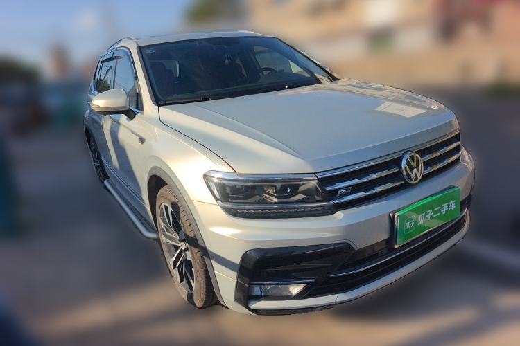 Used Volkswagen Tiguan L 2019 380TSI Automatic All-Wheel Drive R-Line Flagship 7-Seater China VI Standard Front Right 45 Deg