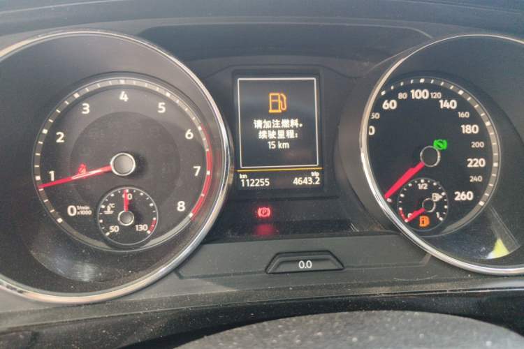 Used Volkswagen Tiguan L 2019 330TSI Automatic Two-Wheel Drive Smart Luxury Version China V Emission Standard Instrument Cluster