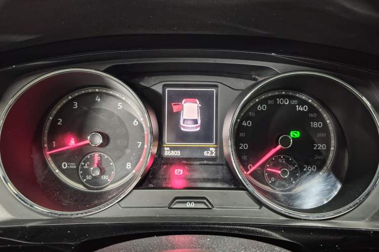 Used Volkswagen Tiguan L 2019 330TSI Automatic Two-Wheel Drive Smart Luxury Version China V Emission Standard Instrument Cluster