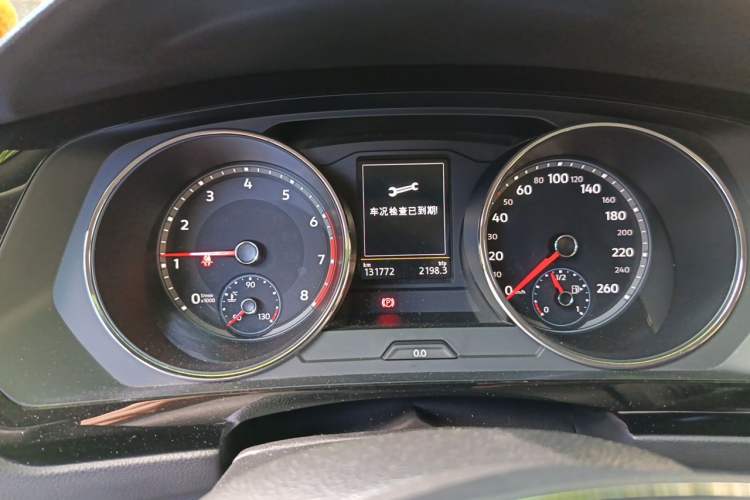 Used Volkswagen Tiguan L 2019 330TSI Automatic Two-Wheel Drive Smart Luxury Version China VI Standard Instrument Cluster