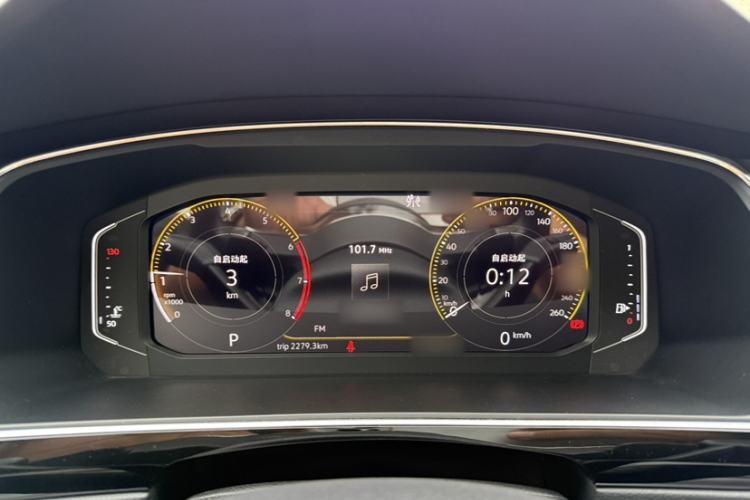 Used Volkswagen Tiguan L 2019 380TSI Automatic All-Wheel Drive R-Line Prestige Flagship Model China VI Standard Instrument Cluster