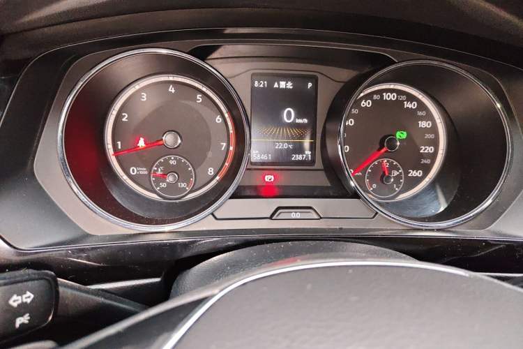 Used Volkswagen Tiguan L 2019 330TSI Automatic Two-Wheel Drive Panoramic Comfort Edition China V Standard Instrument Cluster