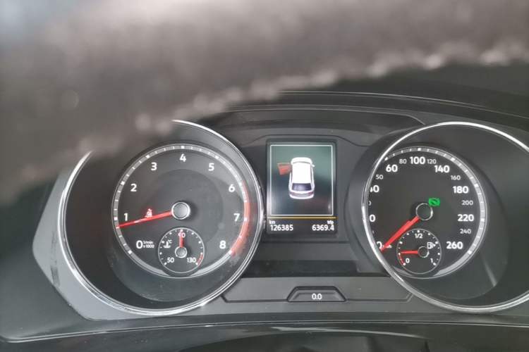 Used Volkswagen Tiguan L 2019 330TSI Automatic Two-Wheel Drive Panoramic Comfort Edition China VI Standard Instrument Cluster