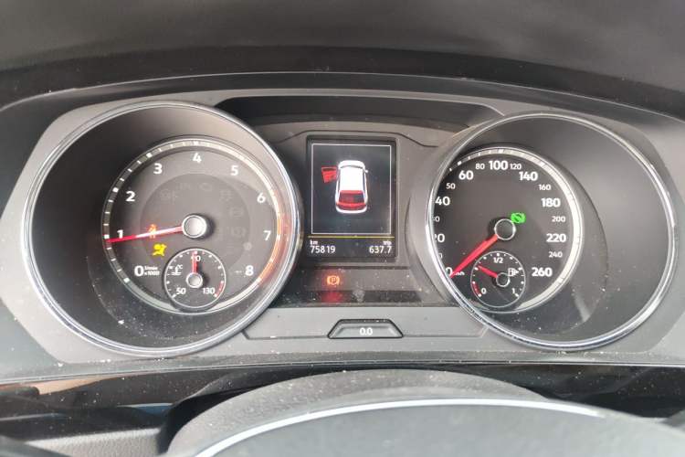 Used Volkswagen Tiguan L 2019 330TSI Automatic Two-Wheel Drive Panoramic Comfort Edition China VI Standard Instrument Cluster