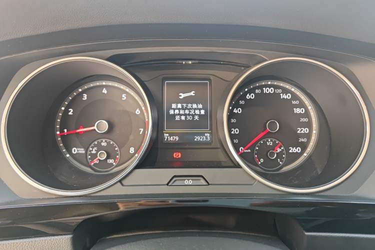 Used Volkswagen Tiguan L 2019 330TSI Automatic Two-Wheel Drive Smart Luxury Version China VI Standard Instrument Cluster