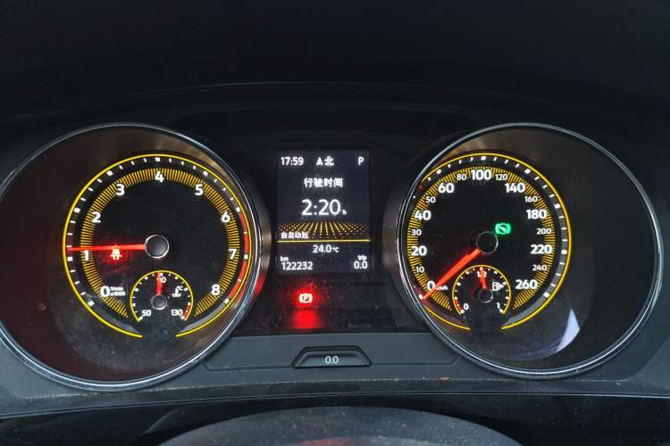 Used Volkswagen Tiguan L 2019 Revised Version 280TSI Automatic Two-Wheel Drive Panoramic Comfort Edition China VI Standard Instrument Cluster