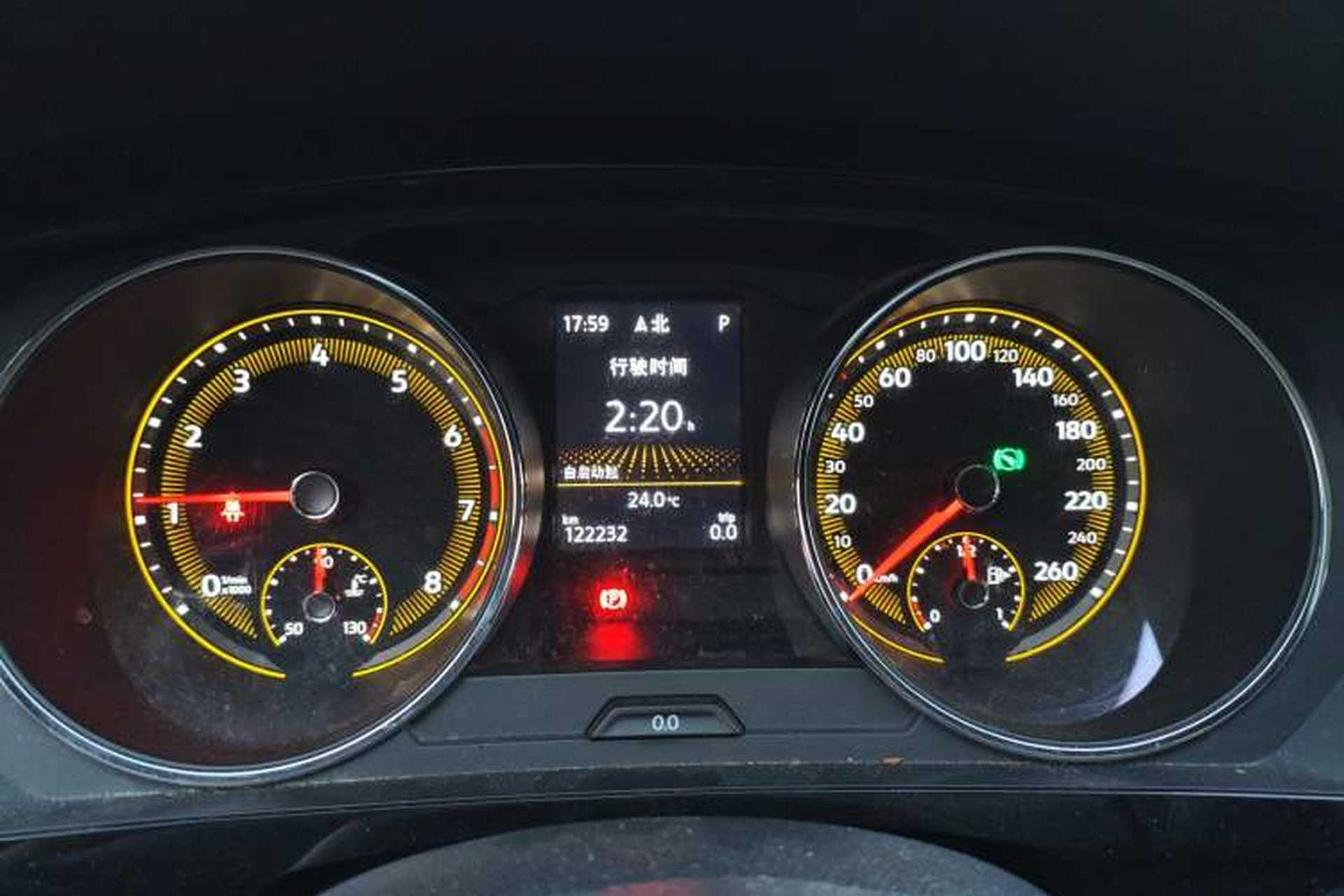 Used Volkswagen Tiguan L 2019 Revised Version 280TSI Automatic Two-Wheel Drive Panoramic Comfort Edition China VI Standard Instrument Cluster