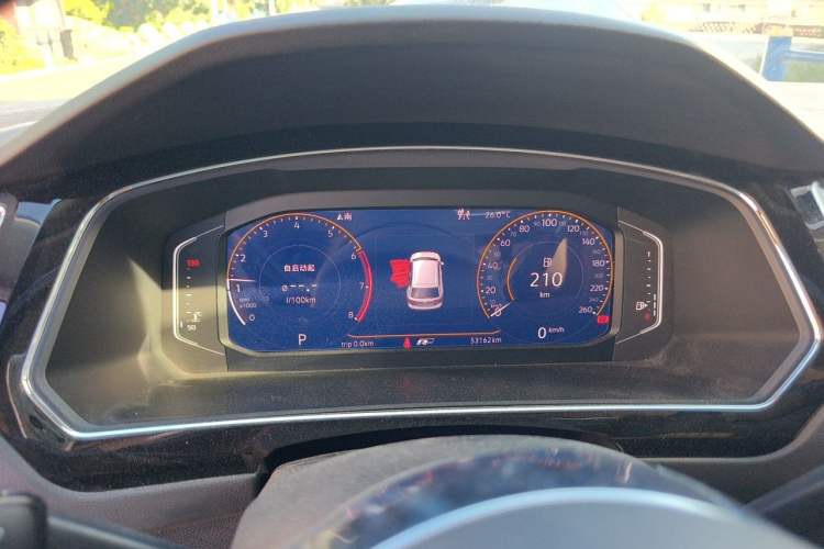 Used Volkswagen Tiguan L 2019 380TSI Automatic All-Wheel Drive R-Line Flagship 7-Seater China VI Standard Instrument Cluster
