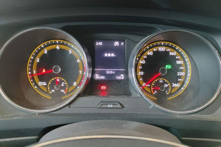Used Volkswagen Tiguan L 2019 330TSI Automatic Two-Wheel Drive Luxury Edition China VI Standard Instrument Cluster
