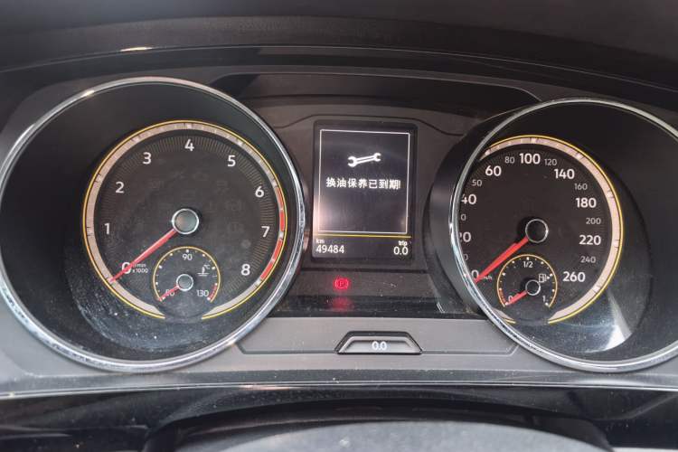Used Volkswagen Tiguan L 2019 Updated Version 330TSI Automatic Two-Wheel Drive Panoramic Comfort Edition China VI Standard Odometer Close Up