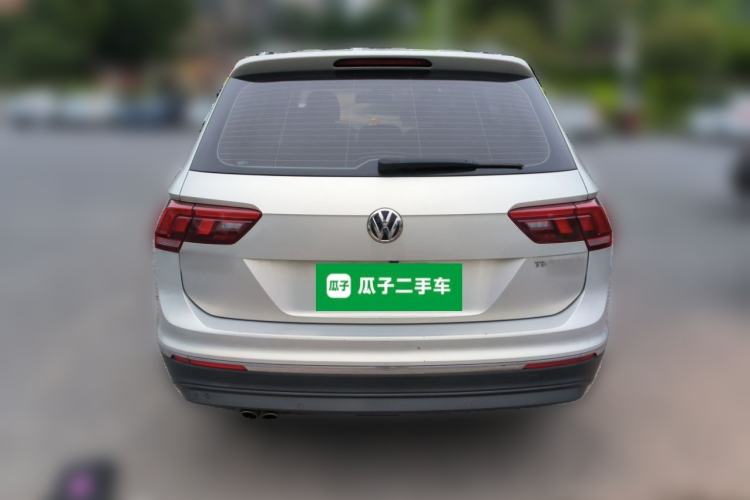 Used Volkswagen Tiguan L 2019 Revised 330TSI Automatic Two-Wheel Drive Smart & Luxury Edition China VI Standard Rear