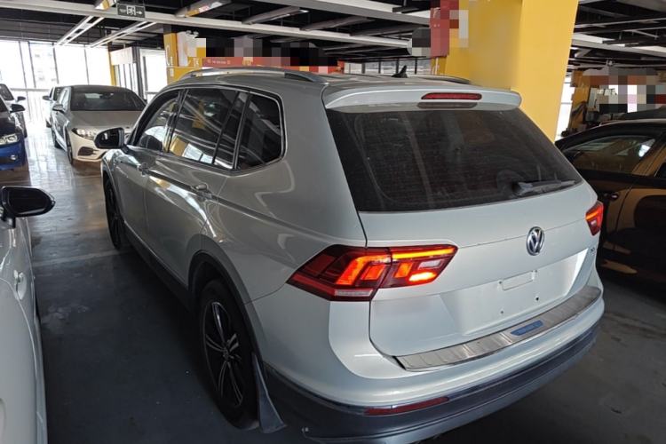 Used Volkswagen Tiguan L 2019 Updated Version 330TSI Automatic Two-Wheel Drive Panoramic Comfort Edition China VI Standard Rear Left 45 Deg