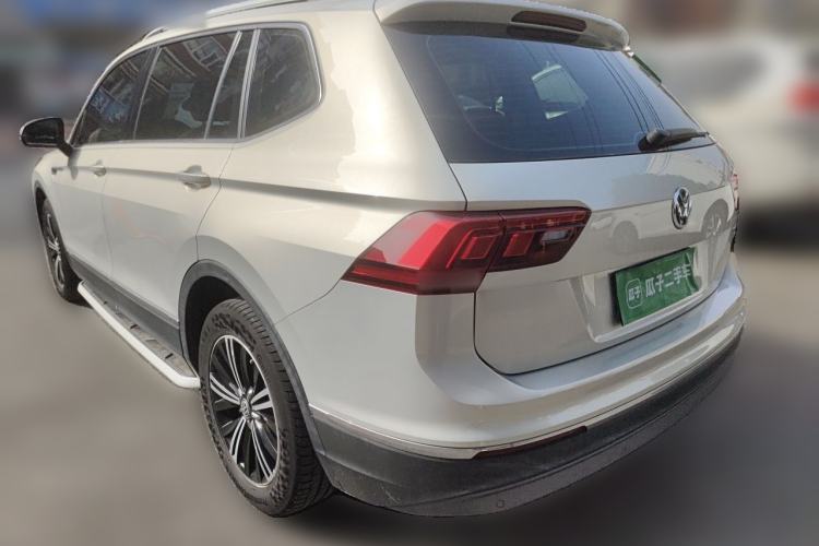 Used Volkswagen Tiguan L 2019 Updated Version 330TSI Automatic Two-Wheel Drive Panoramic Comfort Edition China VI Standard Rear Left 45 Deg
