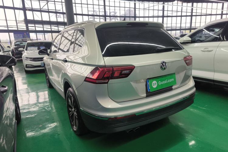 Used Volkswagen Tiguan L 2019 Updated Version 330TSI Automatic Two-Wheel Drive Panoramic Comfort Edition China VI Standard Rear Left 45 Deg