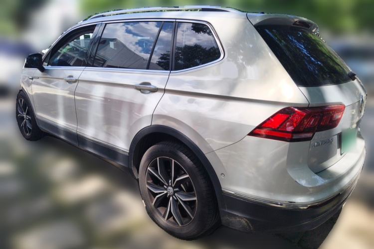 Used Volkswagen Tiguan L 2019 330TSI Automatic Two-Wheel Drive Smart Luxury Version China V Emission Standard Rear Left 45 Deg