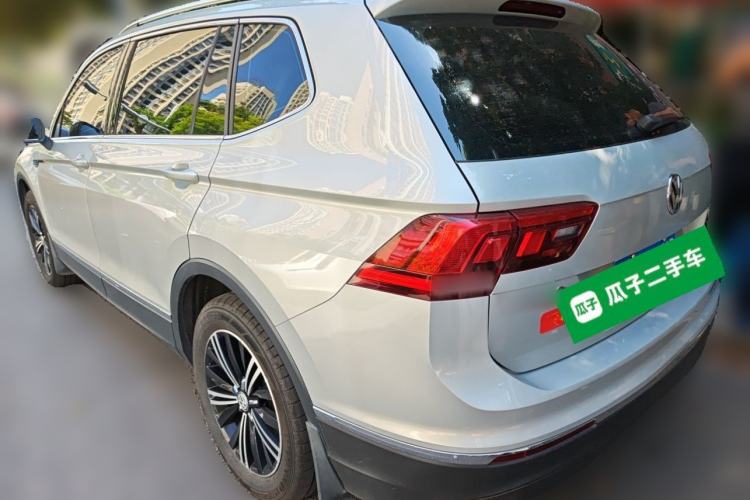 Used Volkswagen Tiguan L 2019 330TSI Automatic Two-Wheel Drive Panoramic Comfort Edition China V Standard Rear Left 45 Deg