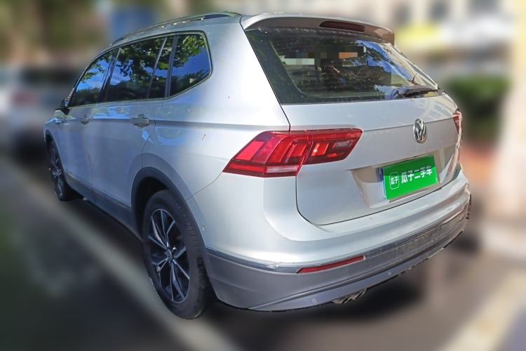 Used Volkswagen Tiguan L 2019 330TSI Automatic Two-Wheel Drive Smart Luxury Version China VI Standard Rear Left 45 Deg