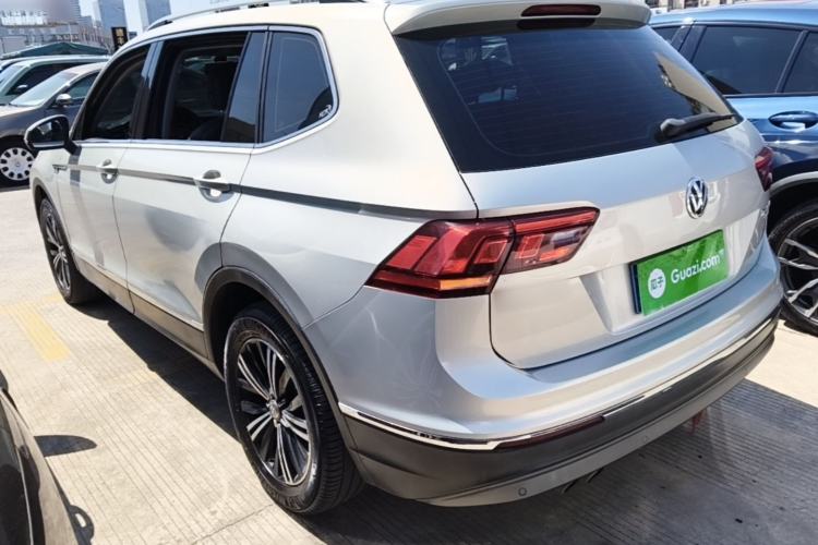 Used Volkswagen Tiguan L 2019 330TSI Automatic Two-Wheel Drive Panoramic Comfort Edition China V Standard Rear Left 45 Deg