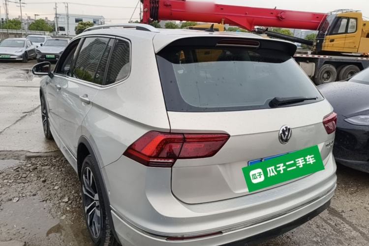 Used Volkswagen Tiguan L 2019 380TSI Automatic All-Wheel Drive R-Line Prestige Flagship Model China VI Standard Rear Left 45 Deg