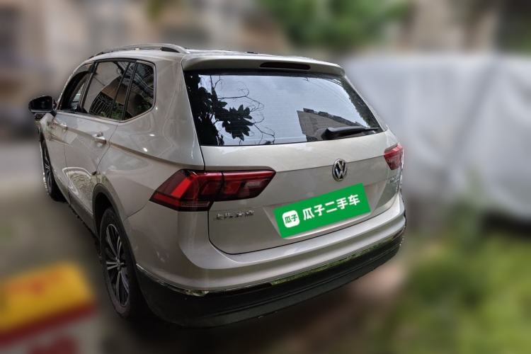 Used Volkswagen Tiguan L 2019 330TSI Automatic Two-Wheel Drive Panoramic Comfort Edition China V Standard Rear Left 45 Deg