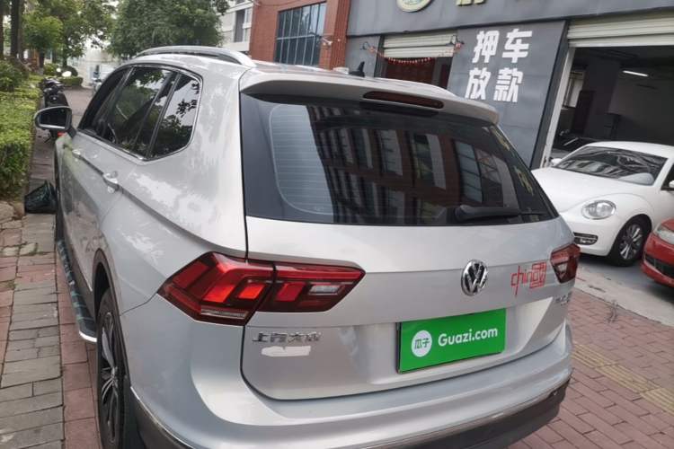 Used Volkswagen Tiguan L 2019 330TSI Automatic Two-Wheel Drive Panoramic Comfort Edition China VI Standard Rear Left 45 Deg