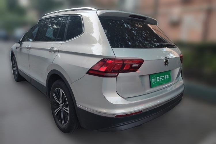 Used Volkswagen Tiguan L 2019 280TSI Automatic Two-Wheel Drive Panoramic Comfort Edition China VI Standard Rear Left 45 Deg