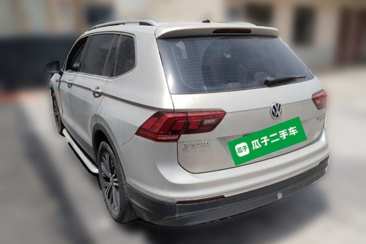 Used Volkswagen Tiguan L 2019 Revised Version 330TSI Automatic Two-Wheel Drive Panoramic Comfort Edition China V Standard Rear Left 45 Deg