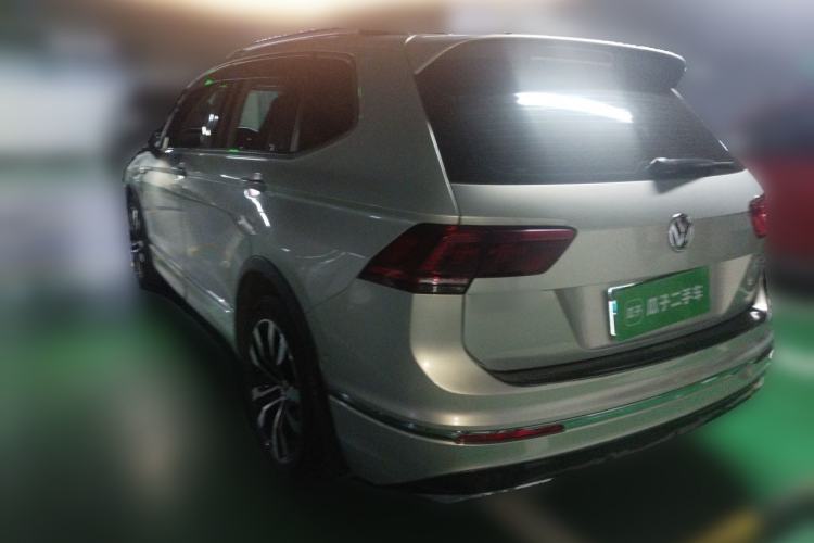 Used Volkswagen Tiguan L 2019 330TSI Automatic Two-Wheel Drive R-Line Flagship Edition China V Standard Rear Left 45 Deg