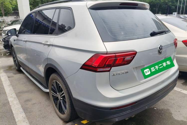 Used Volkswagen Tiguan L 2019 330TSI Automatic Two-Wheel Drive Luxury Edition China VI Standard Rear Left 45 Deg