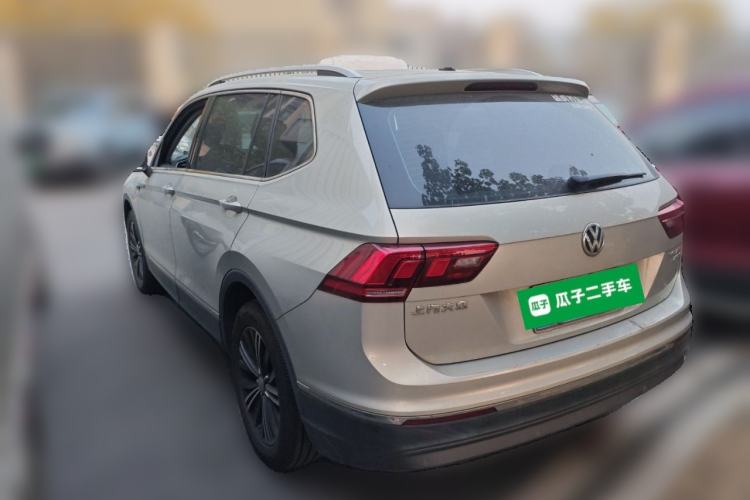 Used Volkswagen Tiguan L 2019 Revised Version 280TSI Automatic Two-Wheel Drive Panoramic Comfort Edition China VI Standard Rear Left 45 Deg
