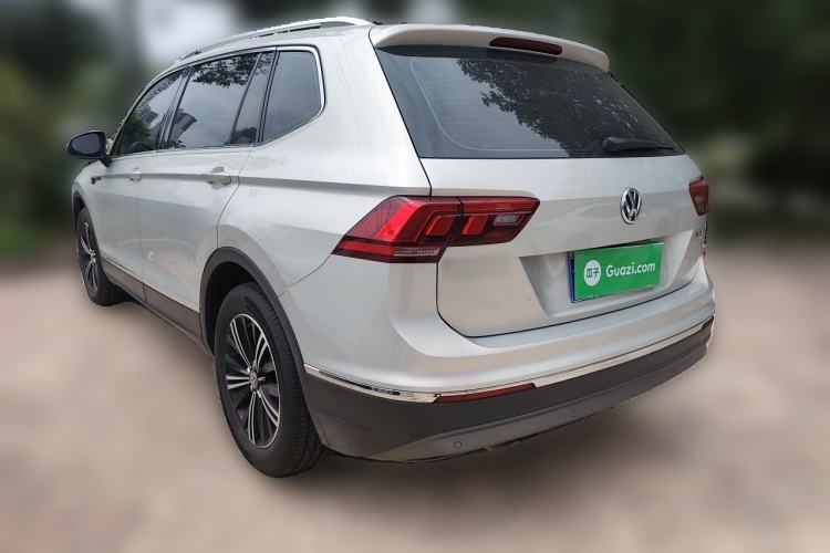 Used Volkswagen Tiguan L 2019 Updated Version 330TSI Automatic Two-Wheel Drive Panoramic Comfort Edition China VI Standard Rear Left 45 Deg