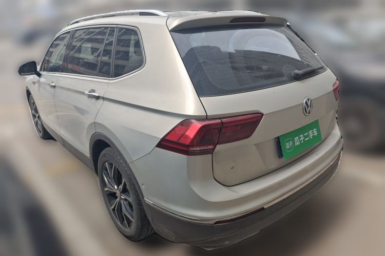 Used Volkswagen Tiguan L 2019 380TSI Automatic All-Wheel Drive Luxury Edition with 7 Seats China VI Standard Rear Left 45 Deg