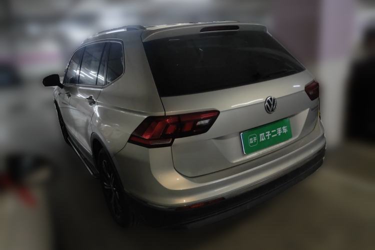 Used Volkswagen Tiguan L 2019 Updated Version 330TSI Automatic Two-Wheel Drive Panoramic Comfort Edition China VI Standard Rear Left 45 Deg