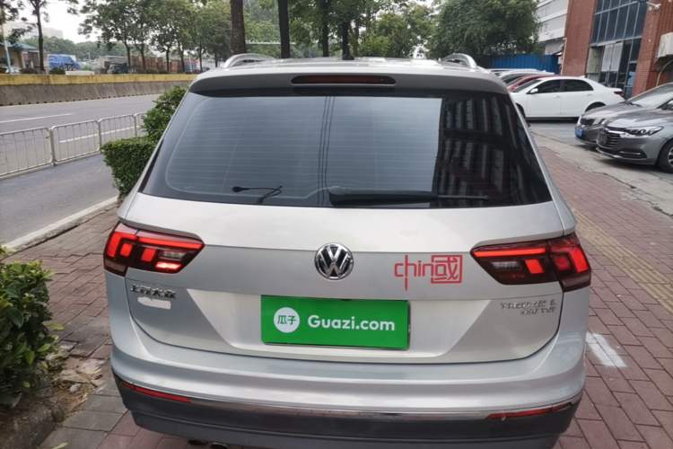 Used Volkswagen Tiguan L 2019 330TSI Automatic Two-Wheel Drive Panoramic Comfort Edition China VI Standard Rear