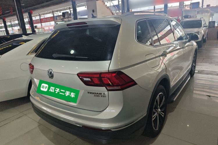 Used Volkswagen Tiguan L 2019 Updated Version 330TSI Automatic Two-Wheel Drive Panoramic Comfort Edition China VI Standard Rear Right 45 Deg