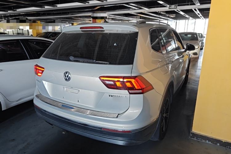 Used Volkswagen Tiguan L 2019 Updated Version 330TSI Automatic Two-Wheel Drive Panoramic Comfort Edition China VI Standard Rear Right 45 Deg